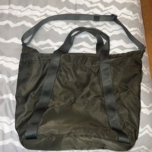 Lululemon Olive Green Gym Bag